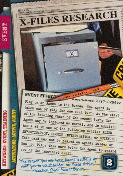 X-FILES RESEARCH