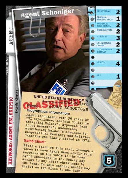 Agent Schoniger