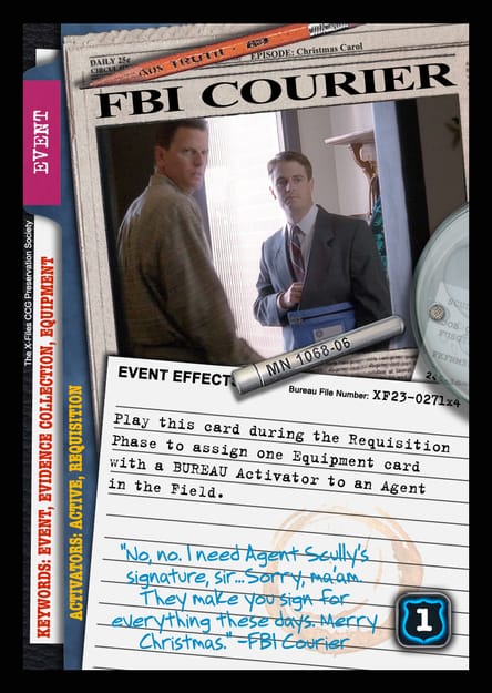 FBI Courier