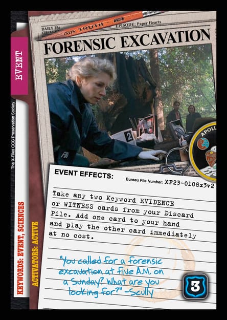 Forensic Excavation