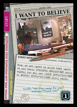 I Want to Believe