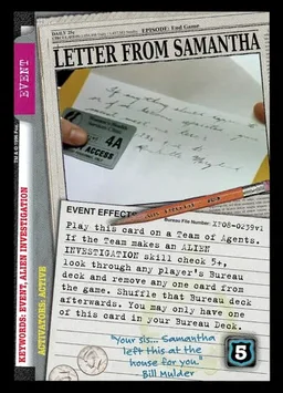 Letter From Samantha