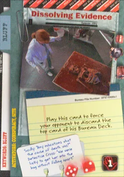 Dissolving Evidence