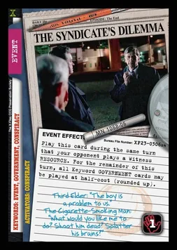 The Syndicate's Dilemma