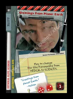 Greetings From Planet Earth
