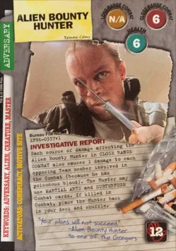 ALIEN BOUNTY HUNTER