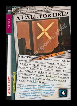 A Call for Help