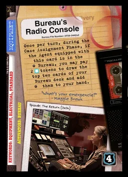Bureau's Radio Console