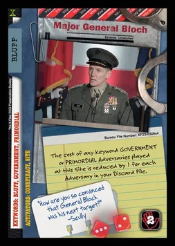 Major General Bloch
