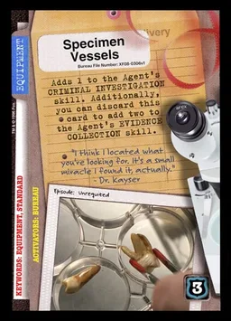 Specimen Vessels