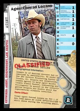 Agent Conrad Lozano