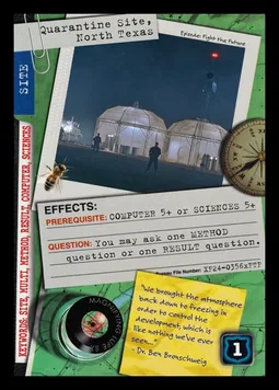 Quarantine Site, North Texas