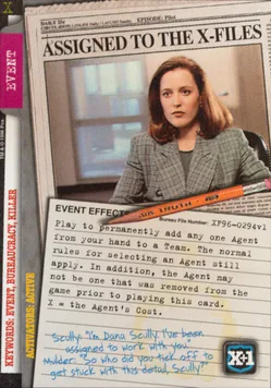 ASSIGNED TO THE X-FILES