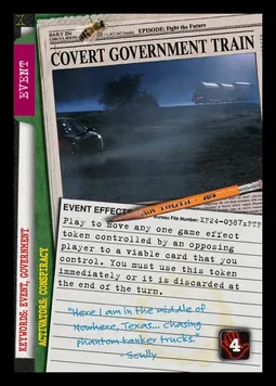 Covert Government Train