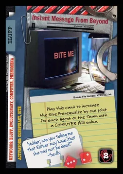 Instant Message From Beyond
