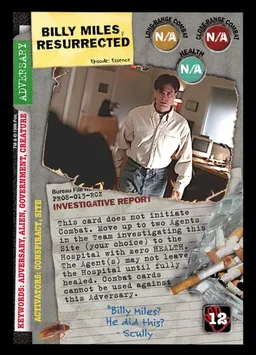 Billy Miles, Resurrected