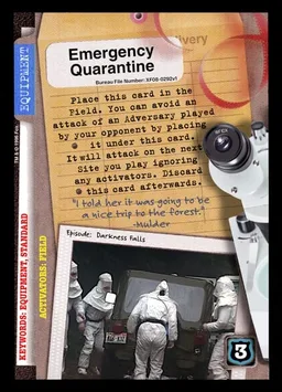 Emergency Quarantine