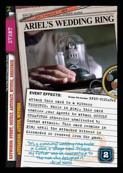 Ariel's Wedding Ring