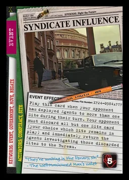 Syndicate Influence