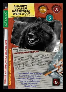 Shadow - Coastal Northwest Werewolf