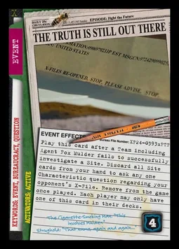 The Truth is Still Out There