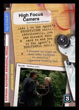 High Focus Camera