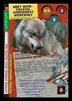 Grey Wind - Coastal Northwest Werewolf