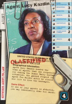 Agent Lucy Kazdin