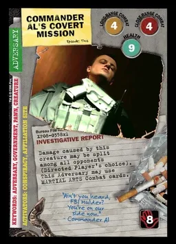 Commander Al's Covert Mission