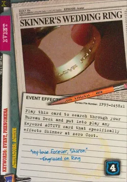 SKINNER'S WEDDING RING