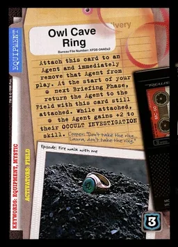 Owl Cave Ring
