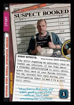 Suspect Booked