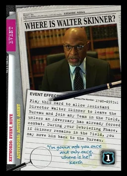 Where is Walter Skinner?