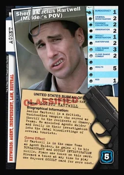 Sheriff Lucius Hartwell (Mulder's POV)