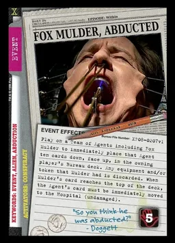 Fox Mulder, Abducted
