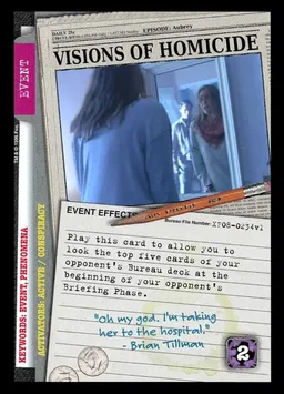 Visions of Homicide