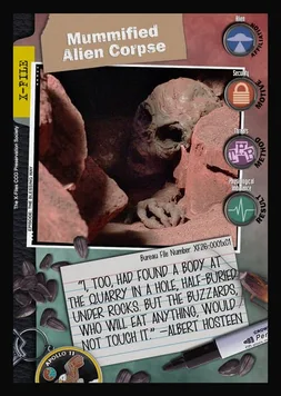 Mummified Alien Corpse