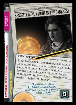 Señorita Dido, A light in the Darkness