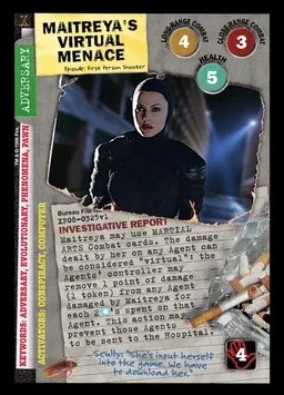 Maitreya's Virtual Menace