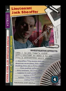 Lieutenant Jack Sheaffer
