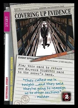 Covering up Evidence