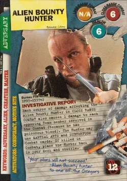 ALIEN BOUNTY HUNTER
