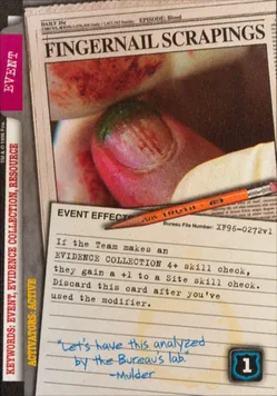 FINGERNAIL SCRAPINGS