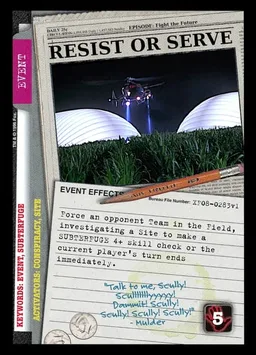 Resist or Serve