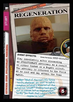Regeneration