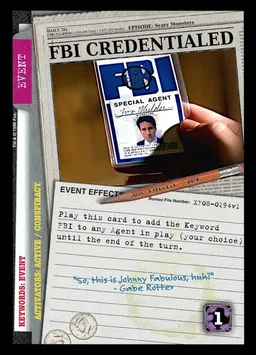 FBI Credentialed