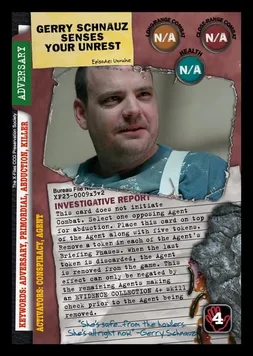 Gerry Schnauz Senses Your Unrest