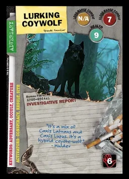 Lurking Coywolf