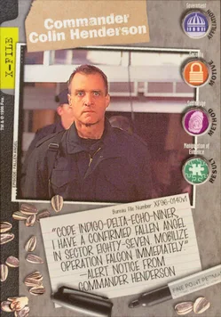 Commander Colin Henderson