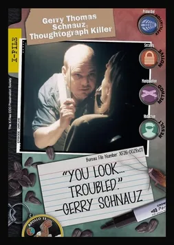 Gerry Thomas Schnauz, Thoughtograph Killer